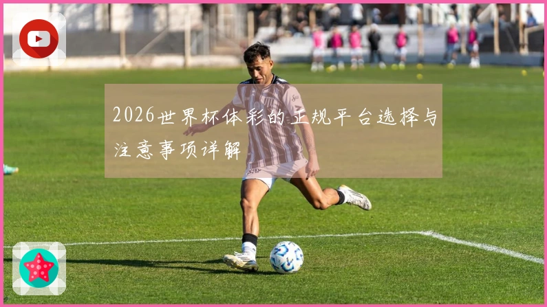 2026世界杯体彩的正规平台选择与注意事项详解